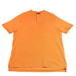 J. Crew‎ Polo Shirt Classic Fit Short Sleeve Everyday Casual Orange L